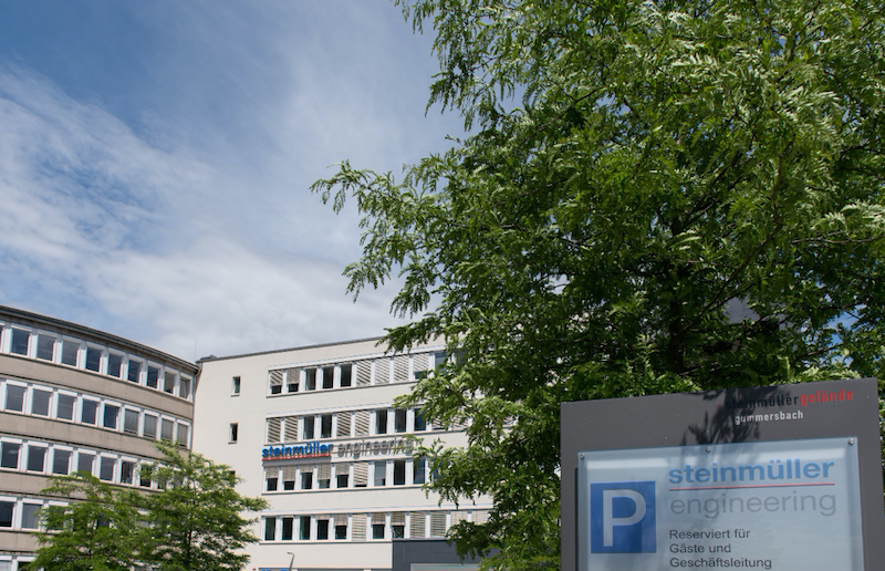 View of the Steinmüller Engineering GmbH building in Gummersbach. Photo: Florian Mayer